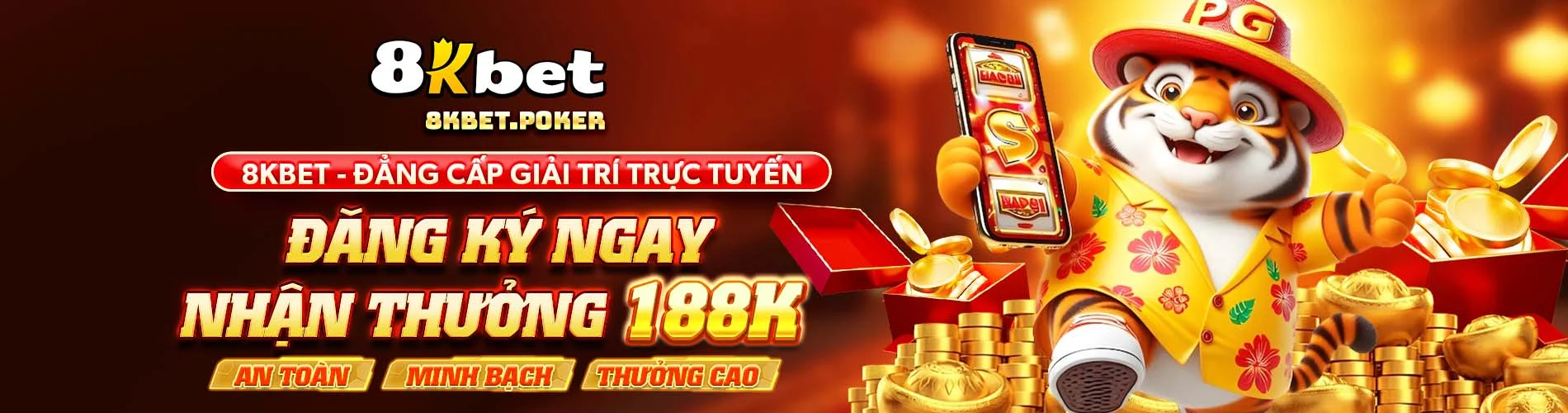 Banner 8kbet.poker - Đẳng cấp giải trí trực tuyến